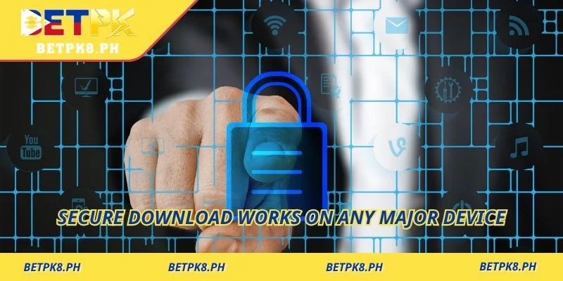 Secure download works on any major device