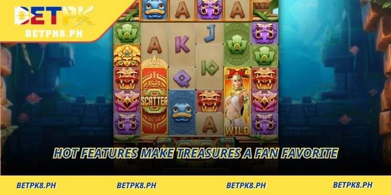 Hot features make Treasures a fan favorite