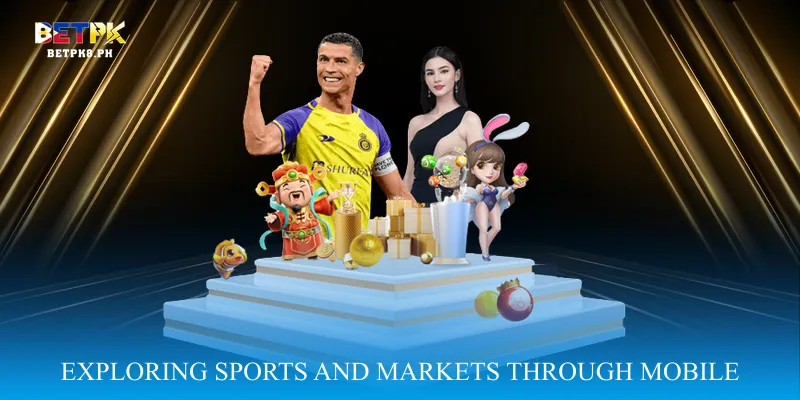 Exploring Sports and Markets Through Mobile Betting