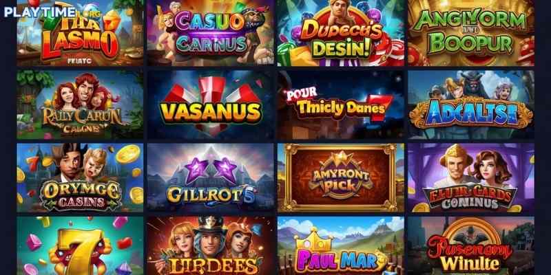 Popular Game Categories Available
