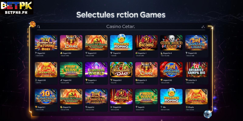 Game Selection at TAYA777 Online Casino